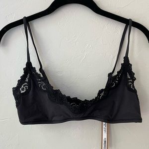 🖤SKIMS FITS EVERYBODY LACE SCOOP BRALETTE IN ONYX XXS XS S M L XL